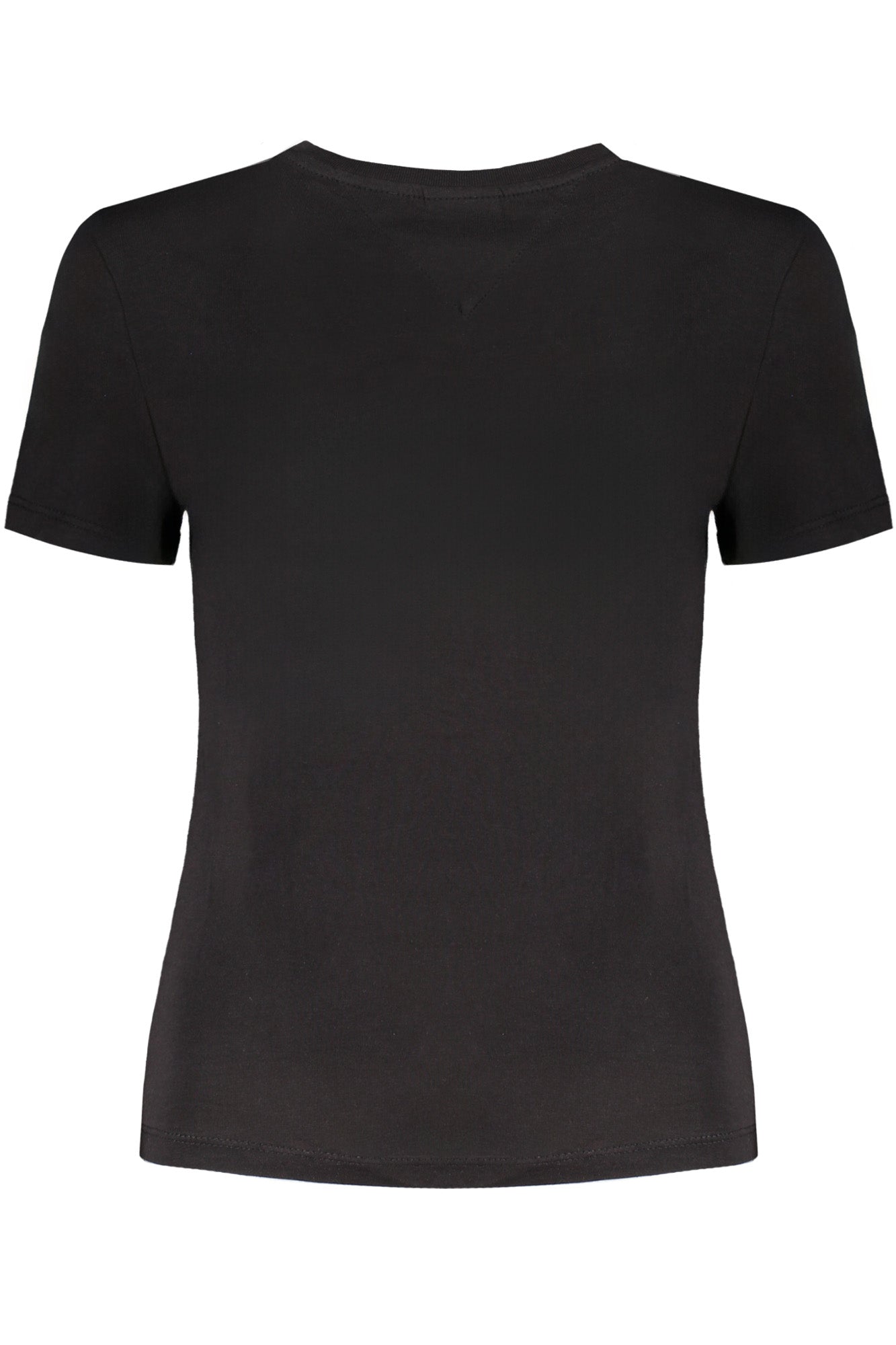 TOMMY HILFIGER T-SHIRT MANICHE CORTE DONNA NERO-1