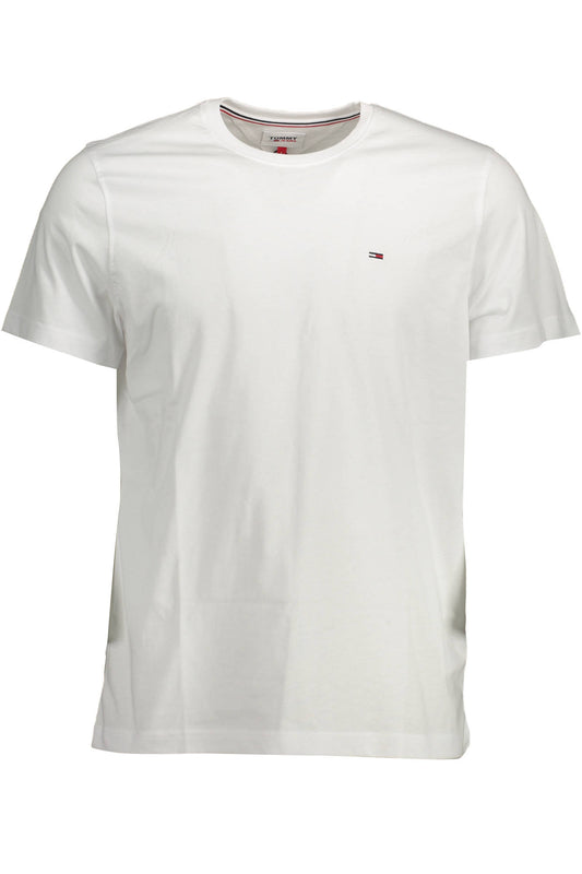 TOMMY HILFIGER T-SHIRT MANICHE CORTE UOMO BIANCO-0