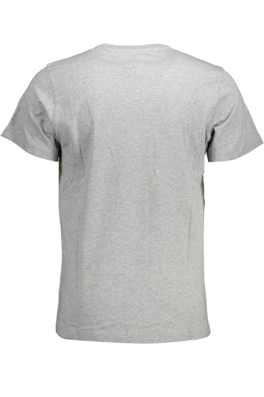 TOMMY HILFIGER T-SHIRT MANICHE CORTE UOMO GRIGIO-0