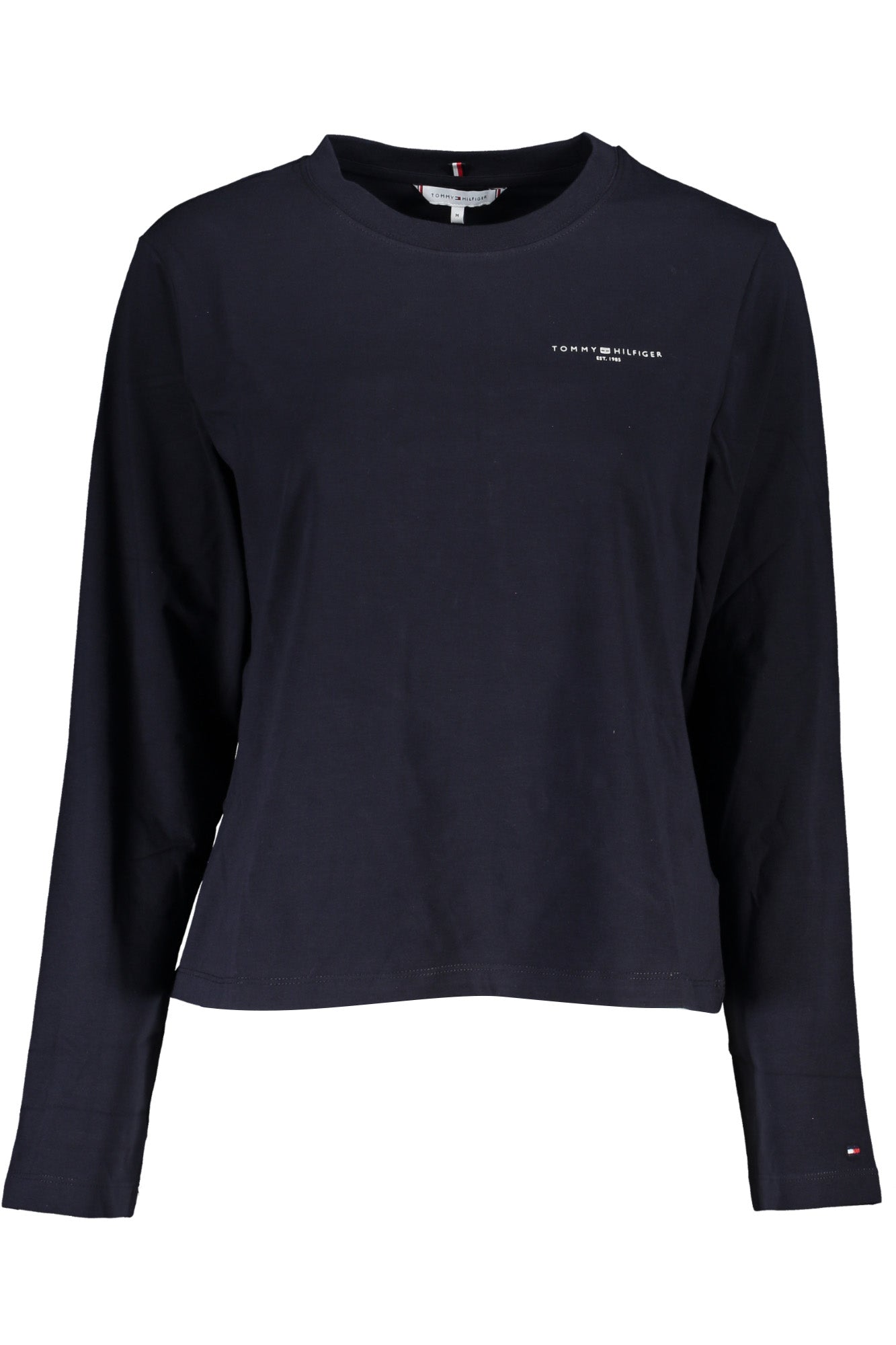 TOMMY HILFIGER T-SHIRT MANICHE LUNGHE DONNA BLU-0