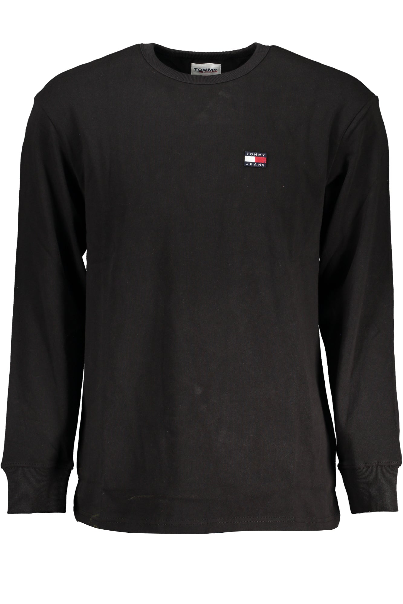 TOMMY HILFIGER T-SHIRT MANICHE LUNGHE UOMO NERO-0