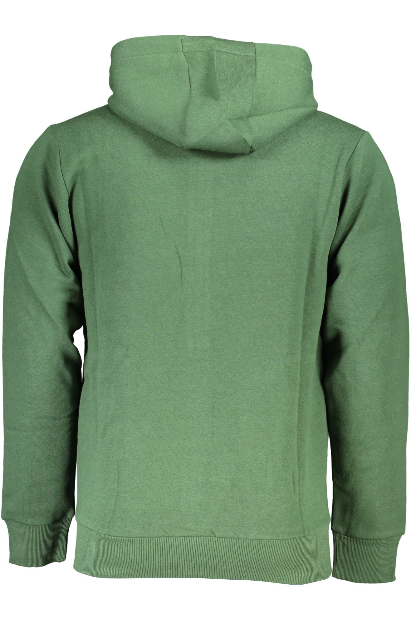 U.S. GRAND POLO FELPA CON ZIP UOMO VERDE-1