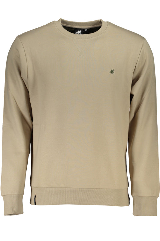 U.S. GRAND POLO FELPA SENZA ZIP UOMO BEIGE-0