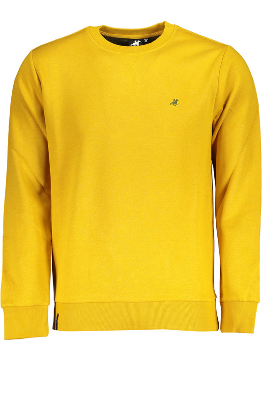 U.S. GRAND POLO FELPA SENZA ZIP UOMO GIALLO-0