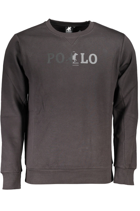 U.S. GRAND POLO FELPA SENZA ZIP UOMO GRIGIO-0