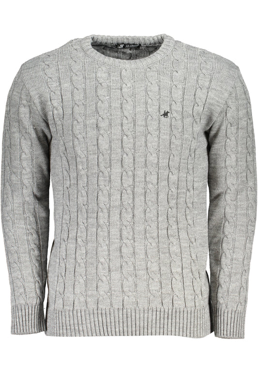 U.S. GRAND POLO MAGLIA UOMO GRIGIO-0