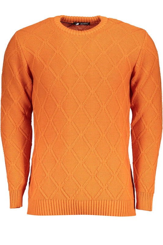 U.S. GRAND POLO MAGLIONE UOMO ARANCIO-0