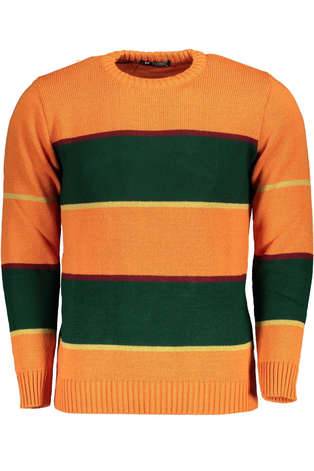 U.S. GRAND POLO MAGLIONE UOMO ARANCIO-0