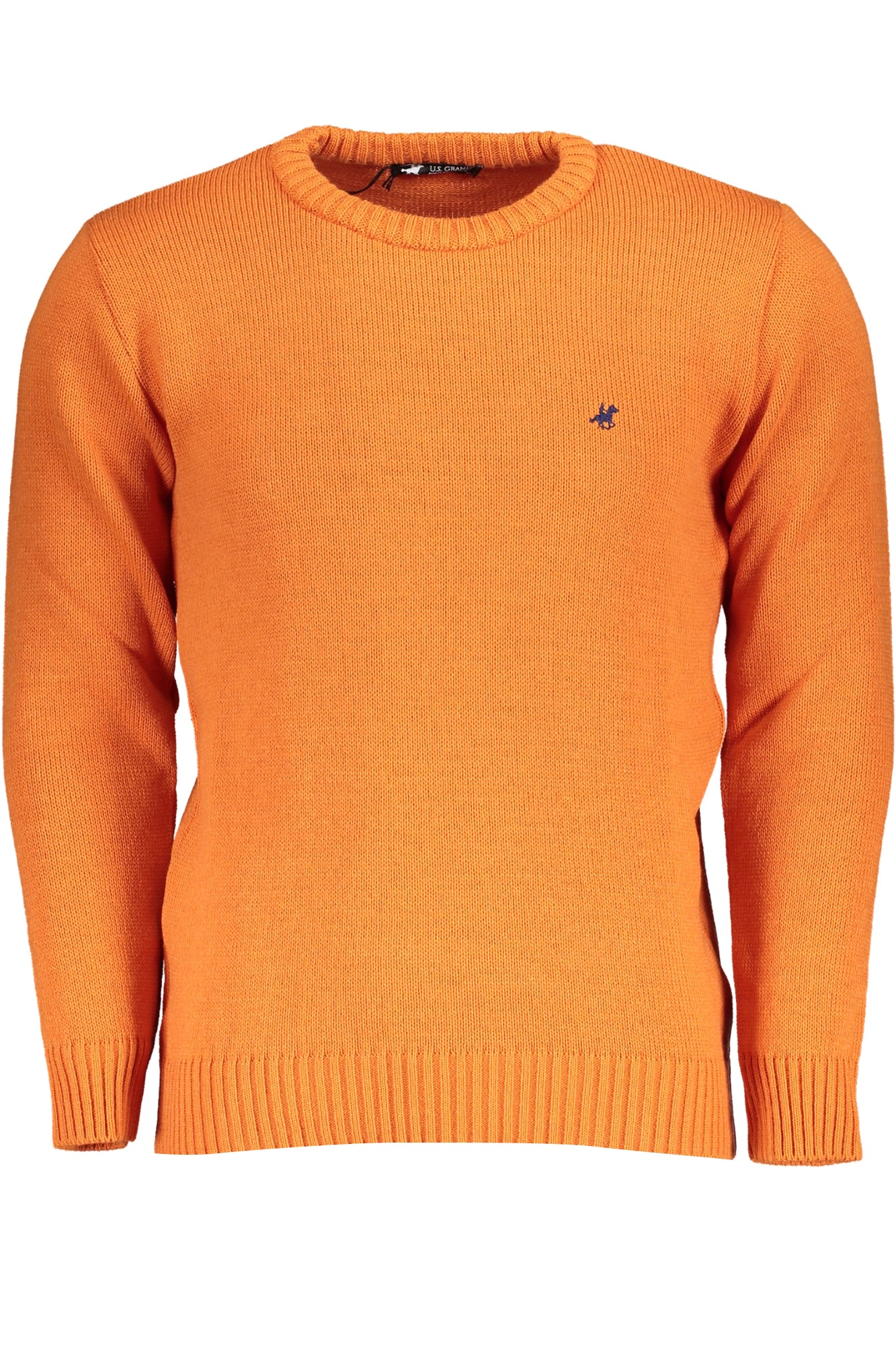 U.S. GRAND POLO MAGLIONE UOMO ARANCIO-0