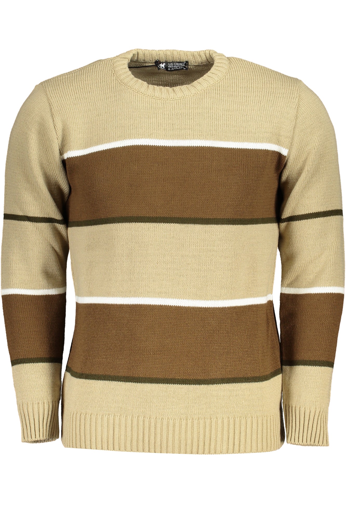 U.S. GRAND POLO MAGLIONE UOMO BEIGE-0