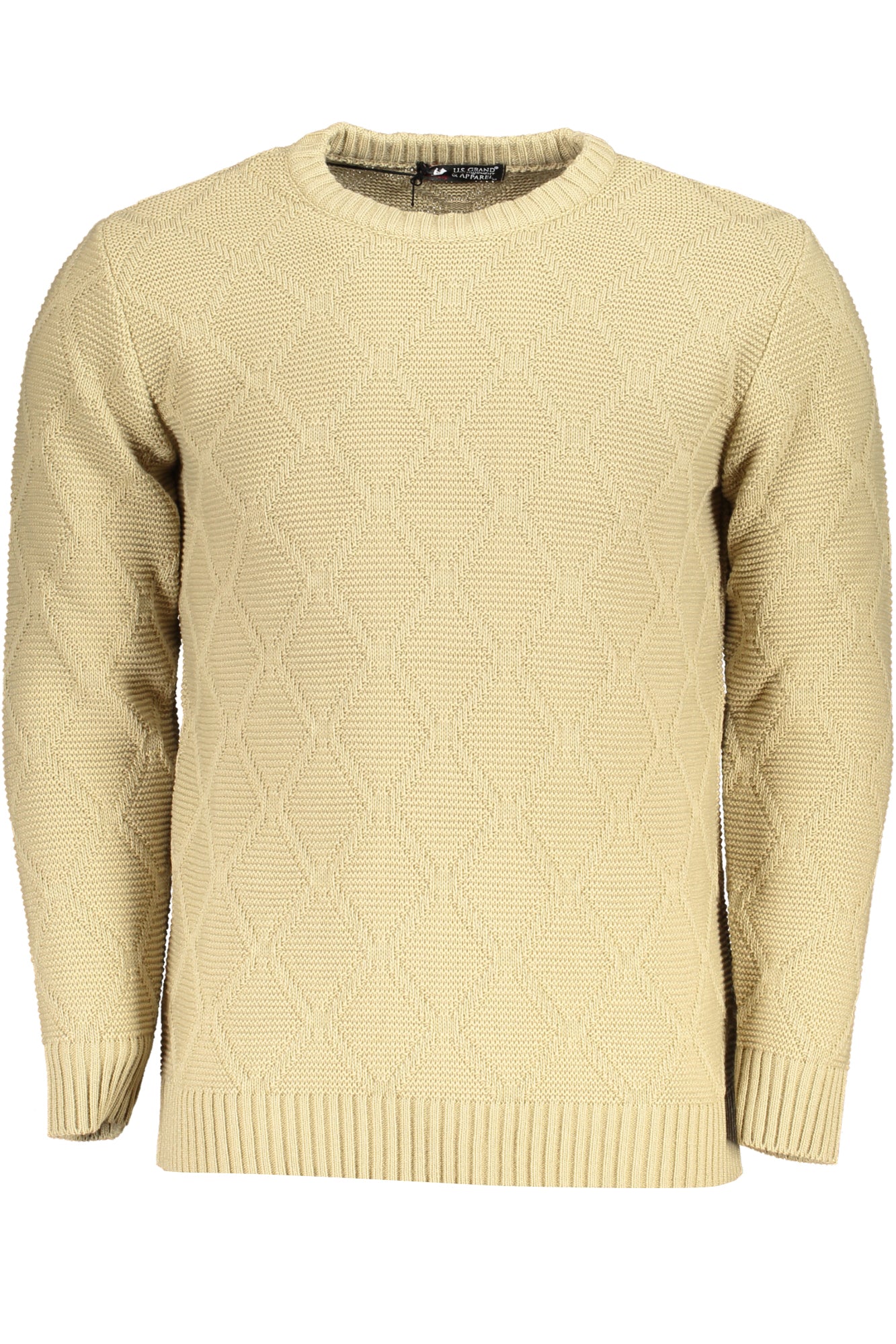 U.S. GRAND POLO MAGLIONE UOMO BEIGE-0