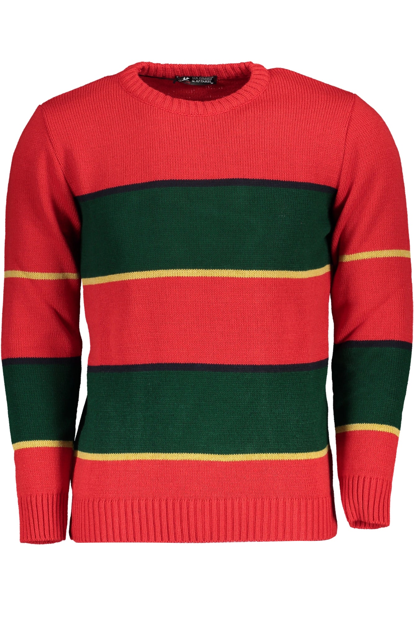 U.S. GRAND POLO MAGLIONE UOMO ROSSO-0