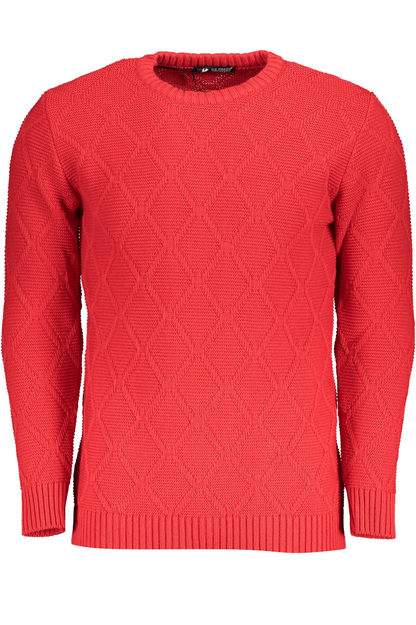 U.S. GRAND POLO MAGLIONE UOMO ROSSO-0