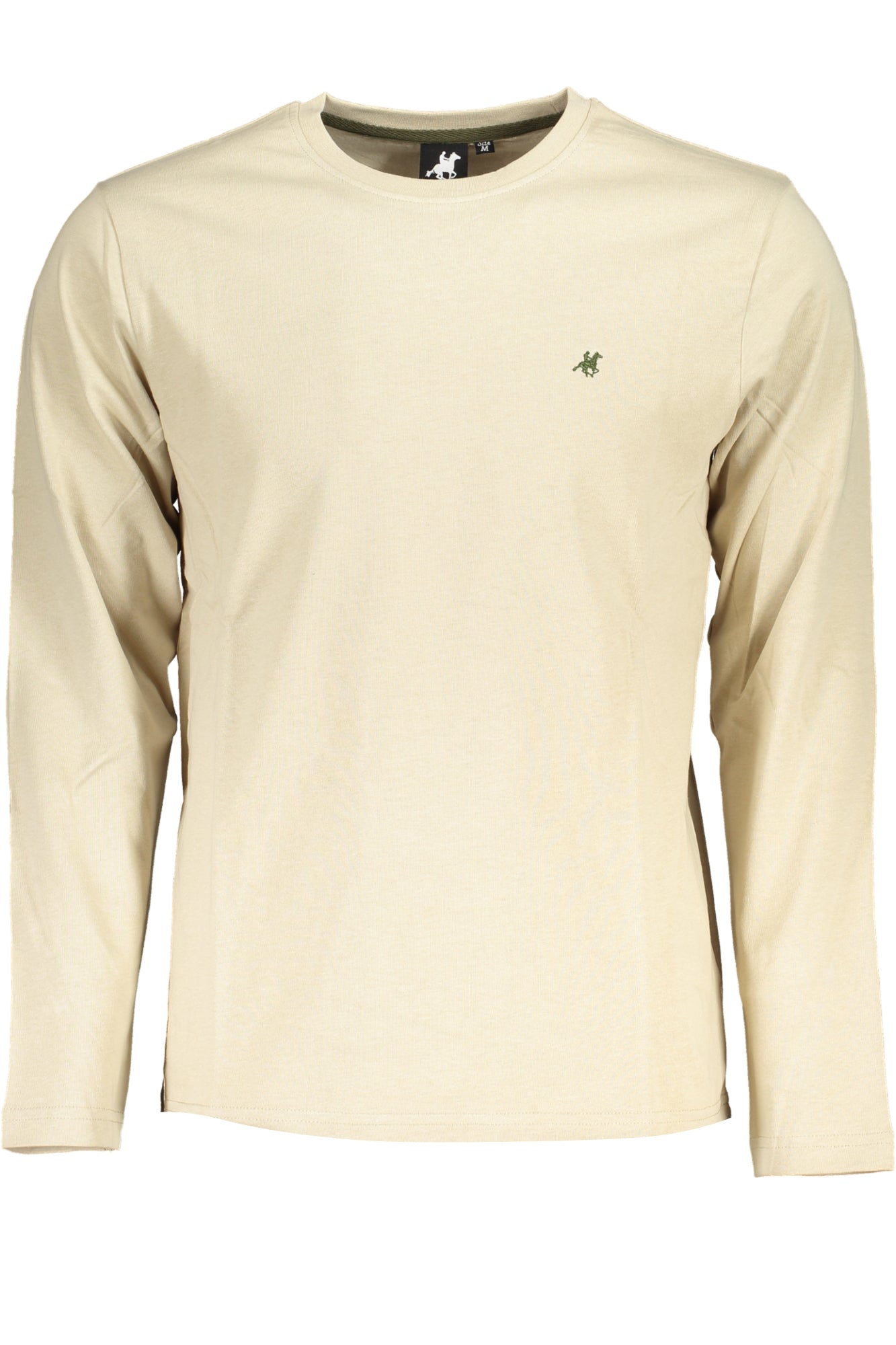 U.S. GRAND POLO T-SHIRT MANICHE LUNGHE UOMO BEIGE-0