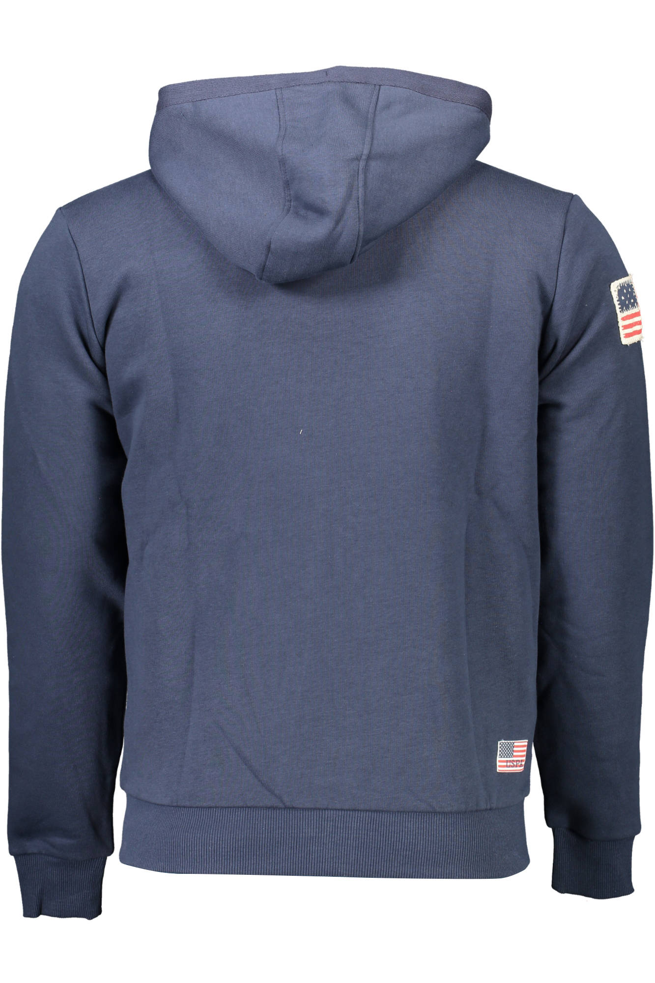 U.S. POLO FELPA CON ZIP UOMO BLU-1