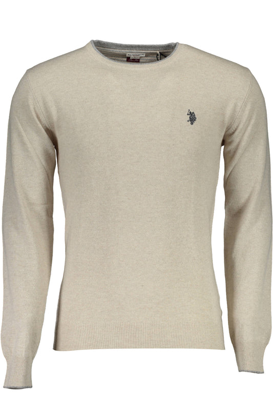 U.S. POLO MAGLIONE UOMO BEIGE-0