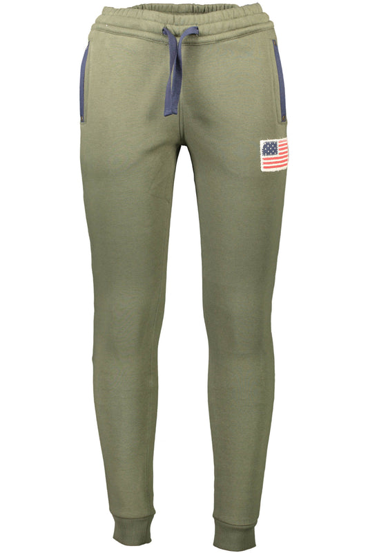 U.S. POLO PANTALONE UOMO VERDE-0