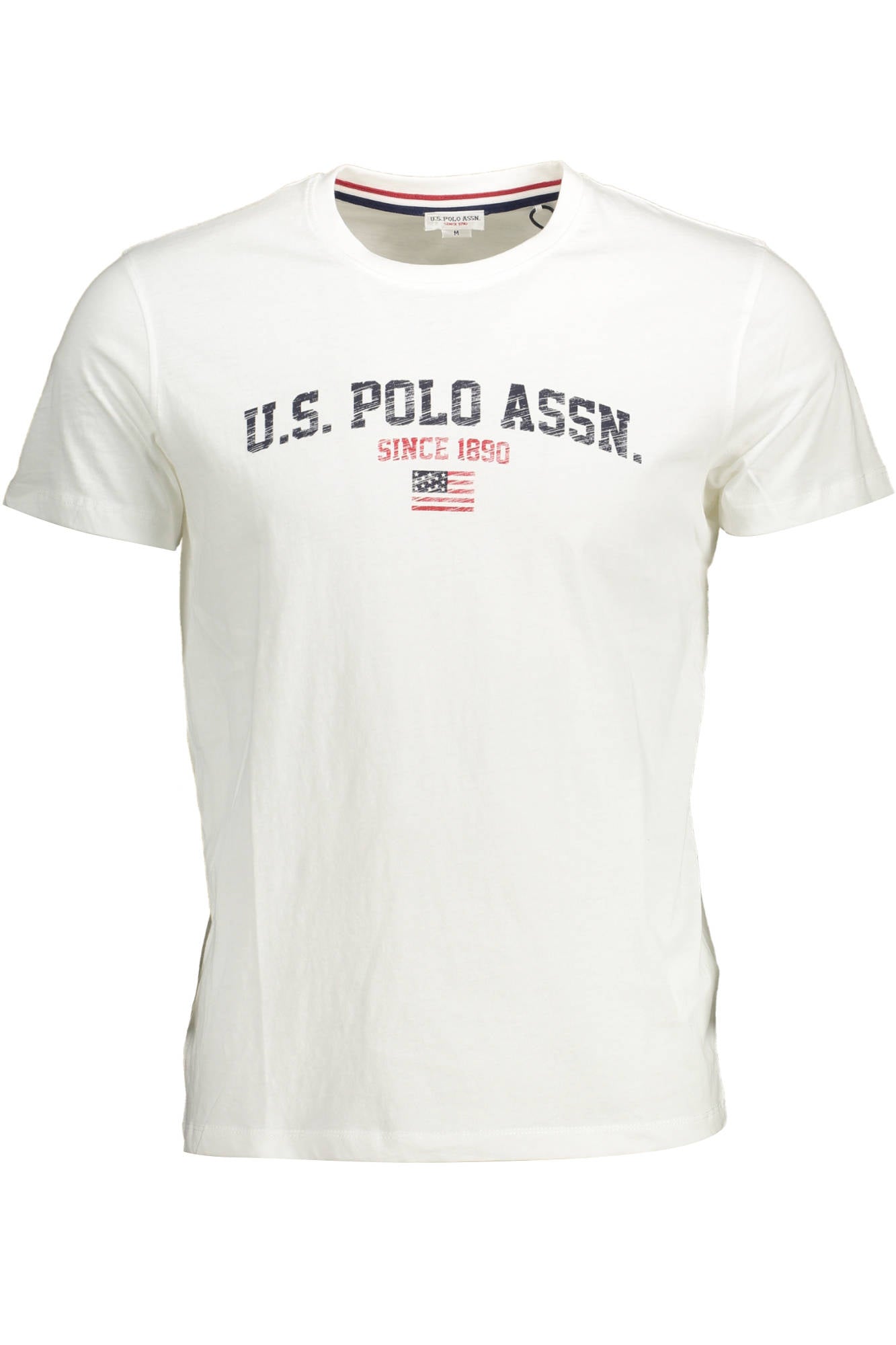 U.S. POLO T-SHIRT MANICHE CORTE UOMO BIANCO-0