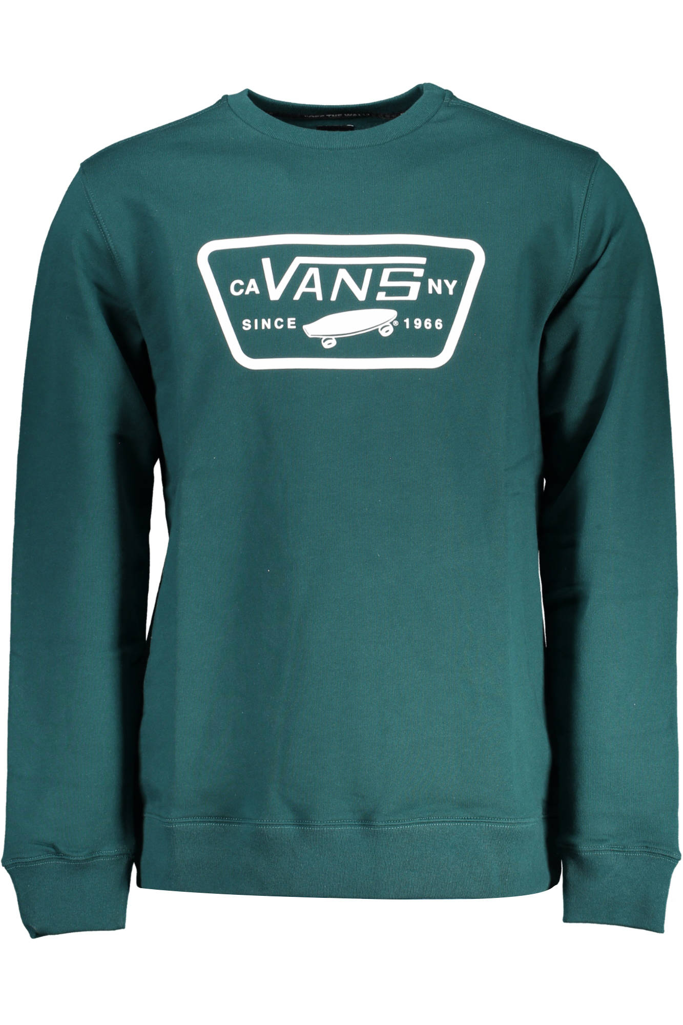 VANS FELPA SENZA ZIP UOMO VERDE-0