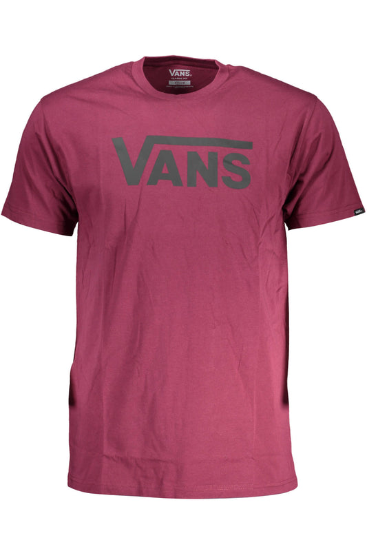 VANS T-SHIRT MANICHE CORTE UOMO VIOLA-0