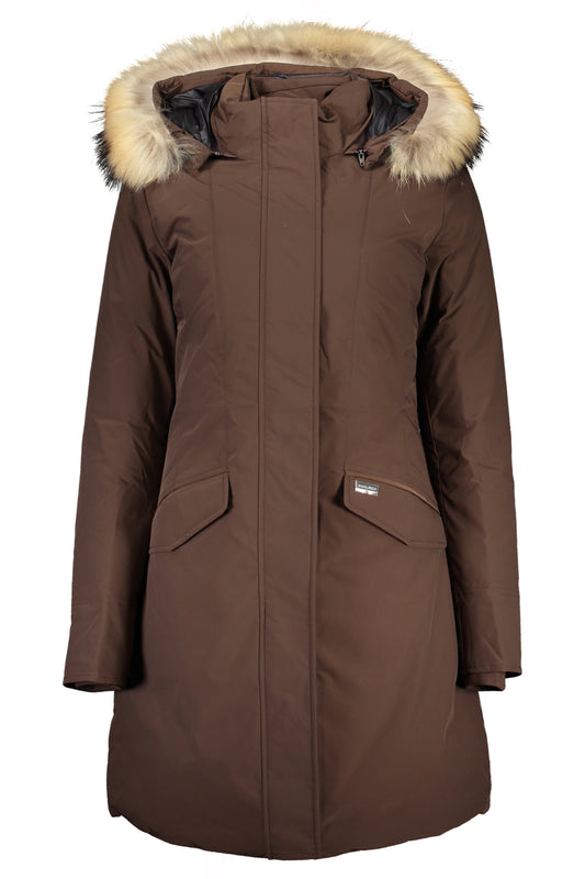 WOOLRICH GIUBBOTTO DONNA MARRONE-0