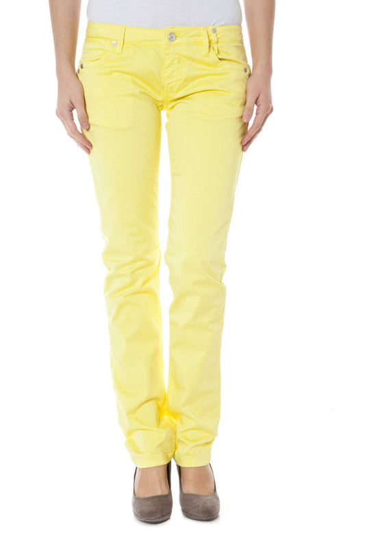 ZUELEMENTS PANTALONE DONNA GIALLO-0